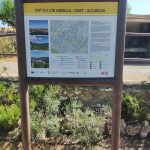 Panel informativo del sendero PR‑CV 176 Andilla – Oset – Alcublas
